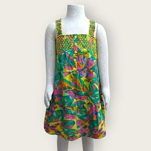 Cat & Jack Multicolor Tropical Dress